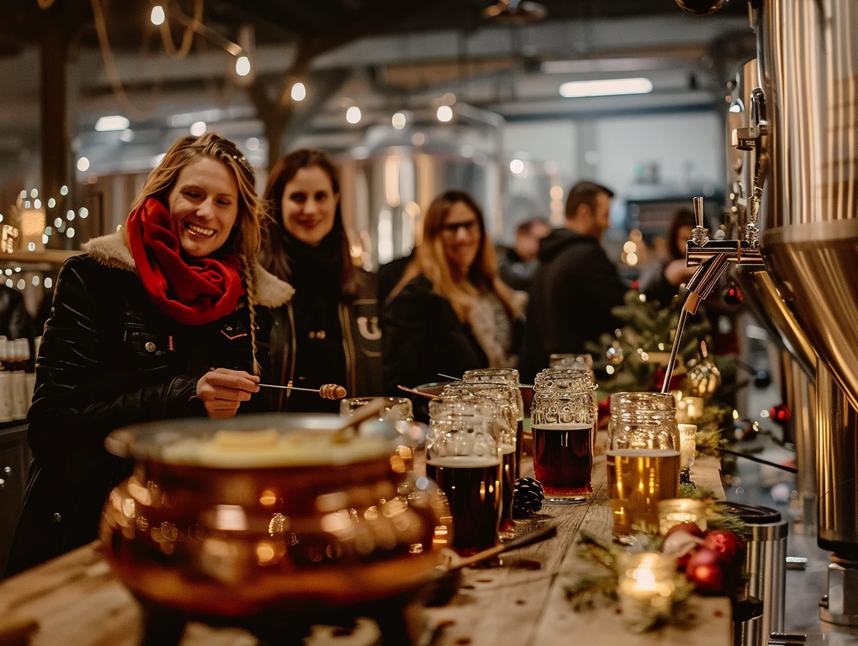 Weihnachtsfeier Ideen 2024 - Biertasting in Brauerei